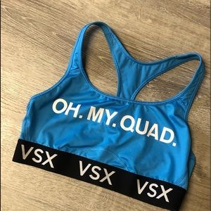 Victoria's Secret Oh. My. Quad. Blue Sports Bra